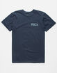 RVCA Reflector Navy Mens T-Shirt image number 2