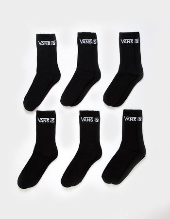 VANS 6 Pack Mens Classic Crew Socks Primary Image
