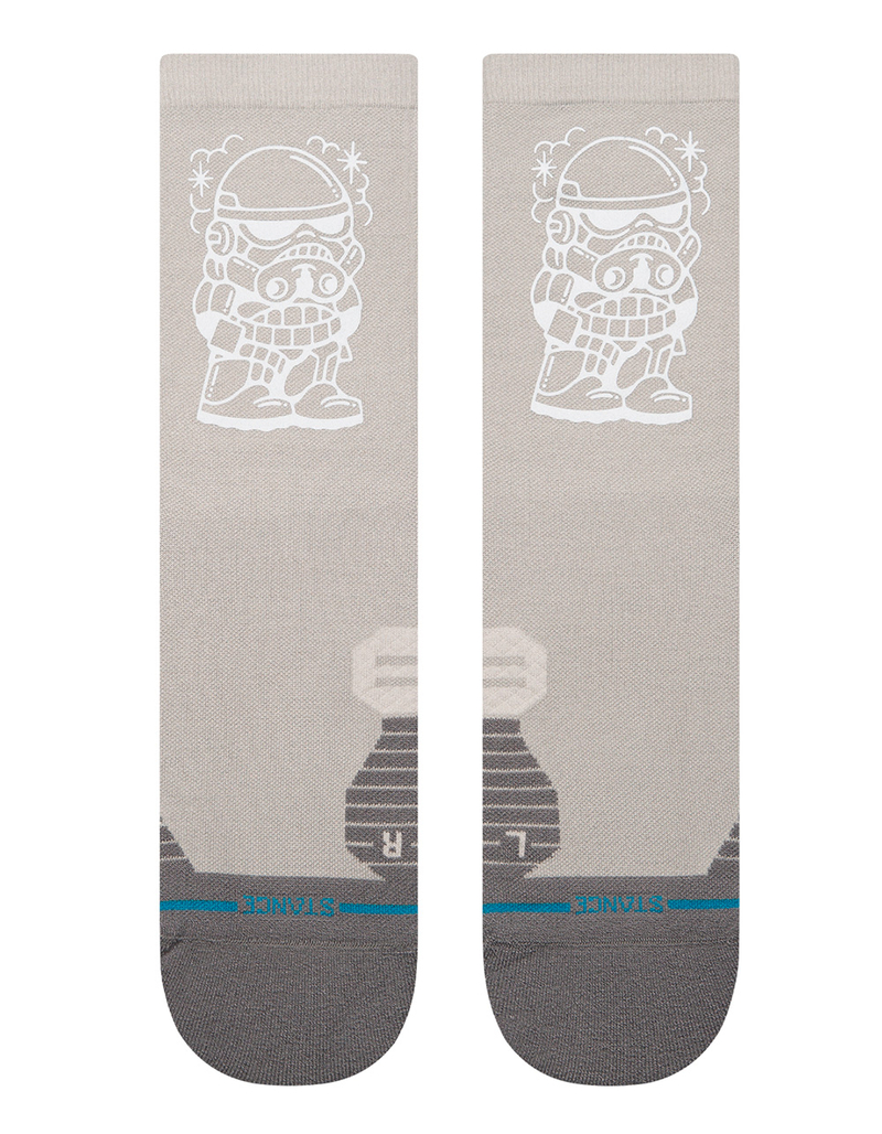 STANCE x Star Wars DJ Trooper Light Mens Performance Crew Socks image number 1