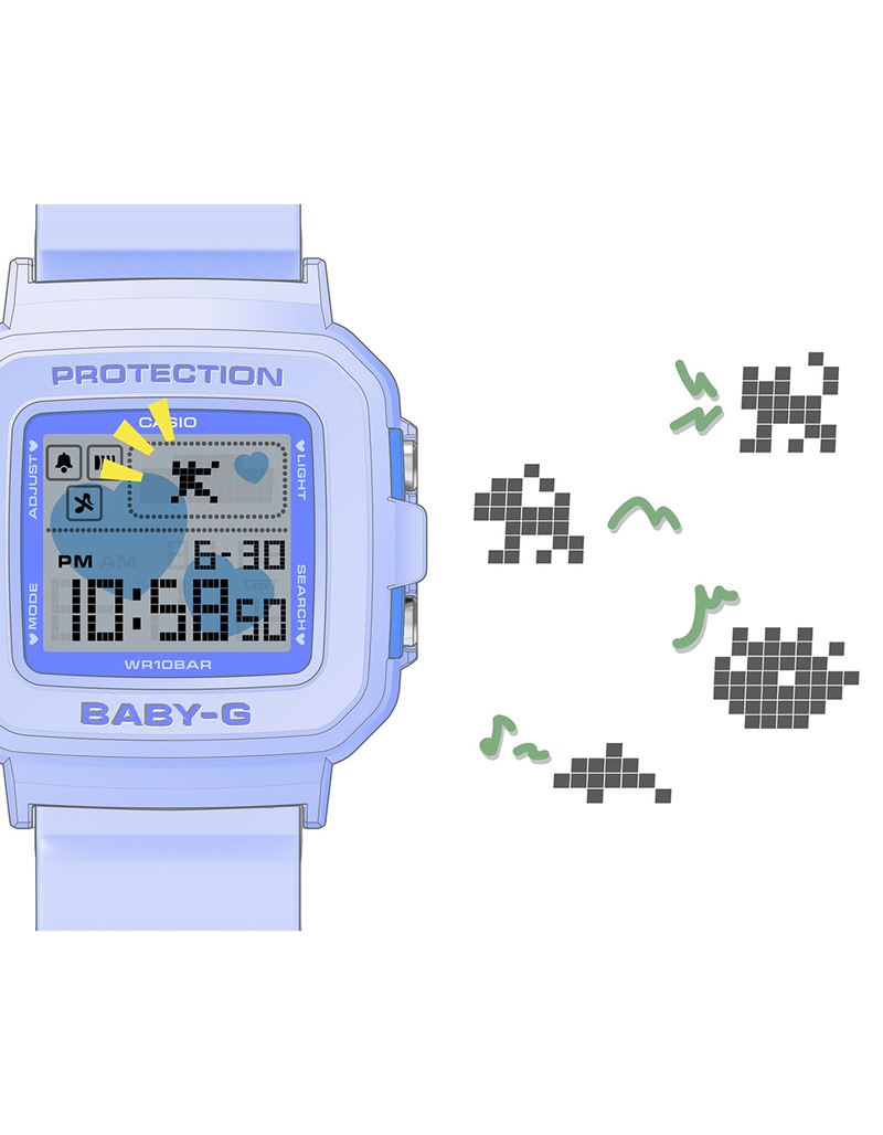 G-SHOCK Baby-G BGD-10KH-2B Watch image number 7