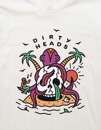 DIRTY HEADS Skull Island Unisex Tee Alternative Image