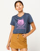 FULL TILT Don't Feed The Animals Womens Crop Tee image number 2