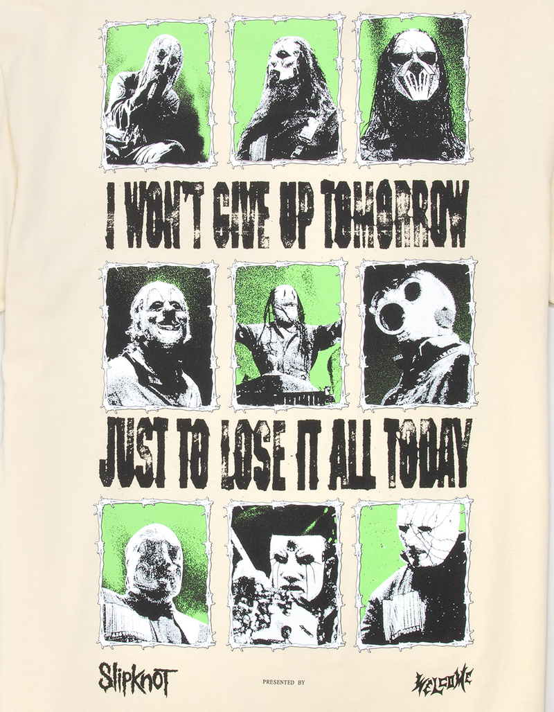 WELCOME SKATEBOARDS x Slipknot Tomorrow Mens Tee image number 2