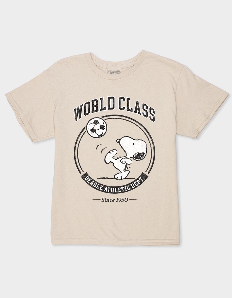 PEANUTS World Class Soccer Snoopy Unisex Kids Tee image number 0