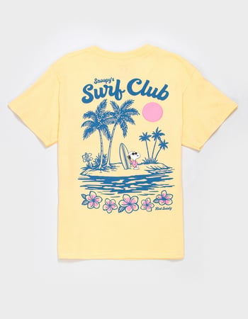 RIOT SOCIETY x Peanuts Snoopy's Surf Club Girls Tee Primary Image