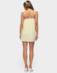 EDIKTED Hipla Contrast Lacey Cotton Dress image number 3