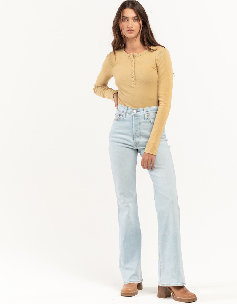 LEVI'S Ribcage Boot Womens Jeans - Summer Beam image number 0