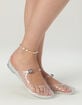 FULL TILT Posie Mary Jane Womens Jelly Mules image number 6