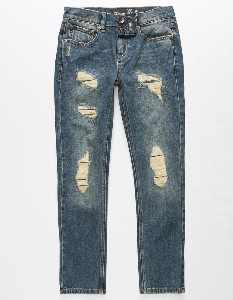 RSQ Tokyo Super Skinny Boys Ripped Jeans image number 0