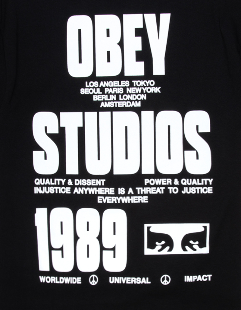 OBEY Stamped Mens Tee image number 2