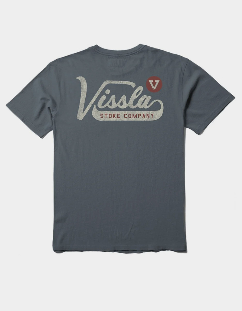 VISSLA Emblem Mens Pocket Tee image number 0