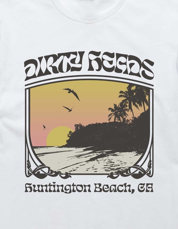 DIRTY HEADS Huntington Beach Sunset Unisex Tee Alternative Image