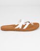 VOLCOM Easy Breezy Girls White Sandals image number 3