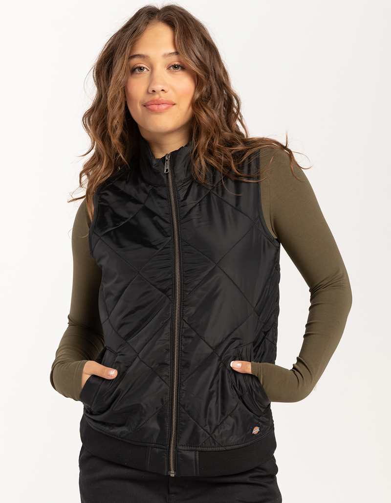 DICKIES Quilted Womens Vest image number 0