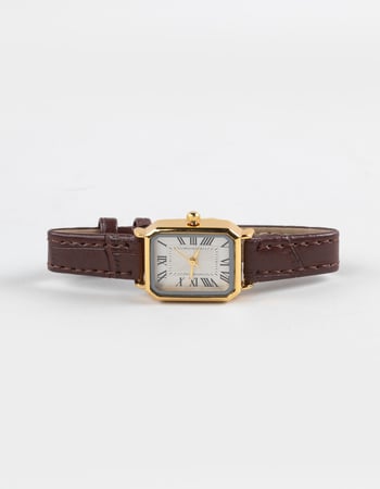 FULL TILT Faux Leather Band Wrist Watch Alternative Image