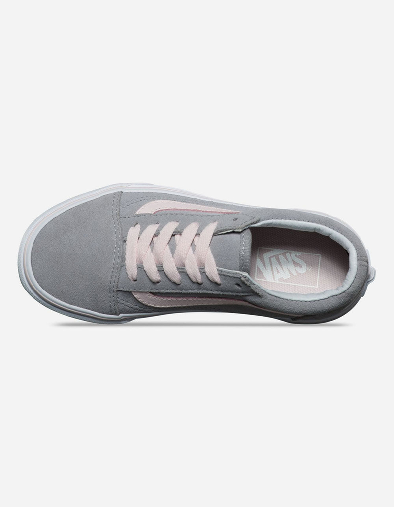 VANS Old Skool Suede Alloy & Heavenly Pink Girls Shoes image number 2