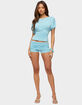 EDIKTED Maevie Ruched Waist Top image number 4