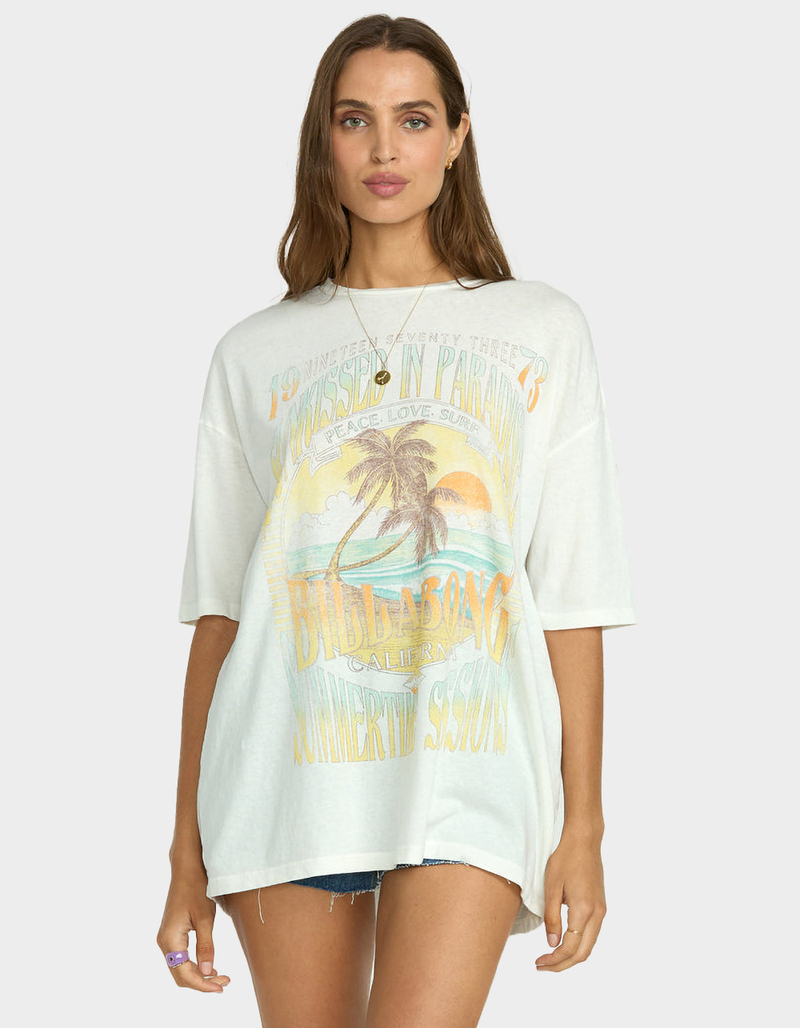 BILLABONG Sunset Mindset Womens Oversized Tee image number 0