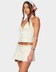 EDIKTED Keli Buckle Halter Top image number 5