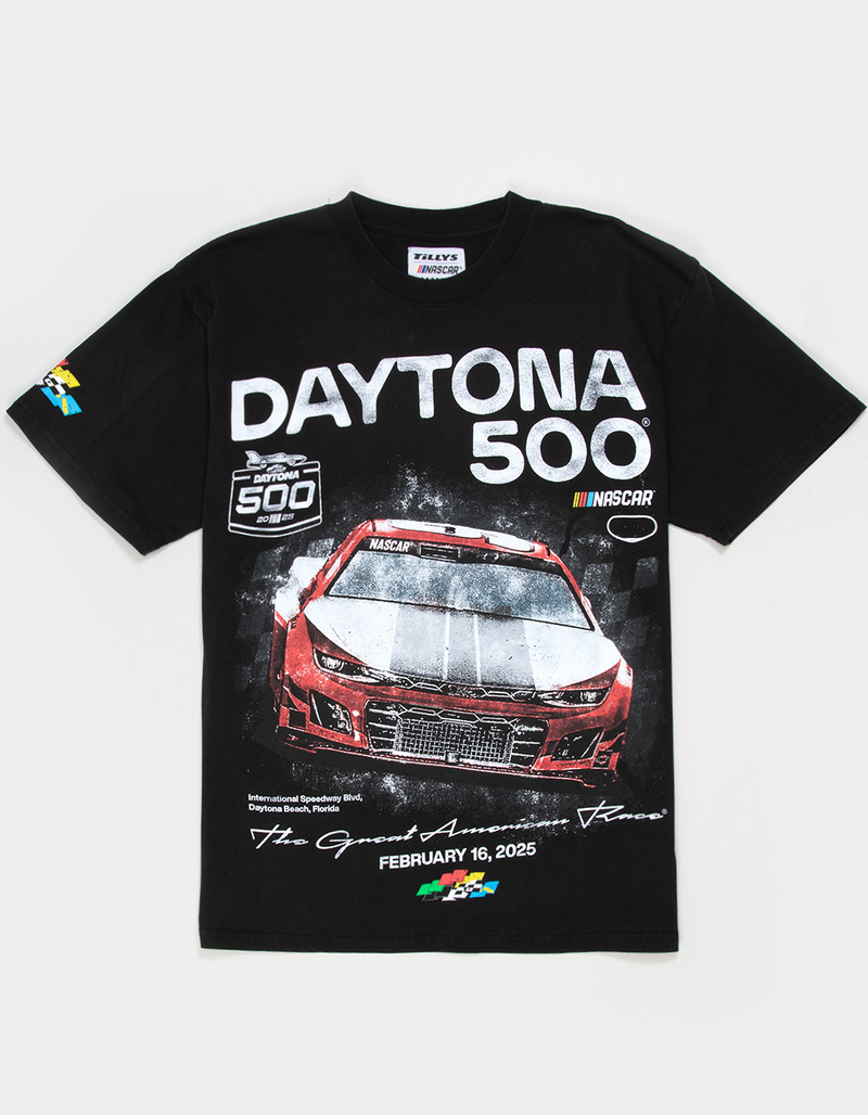 TILLYS x NASCAR Lead Car Mens Boxy Tee image number 0