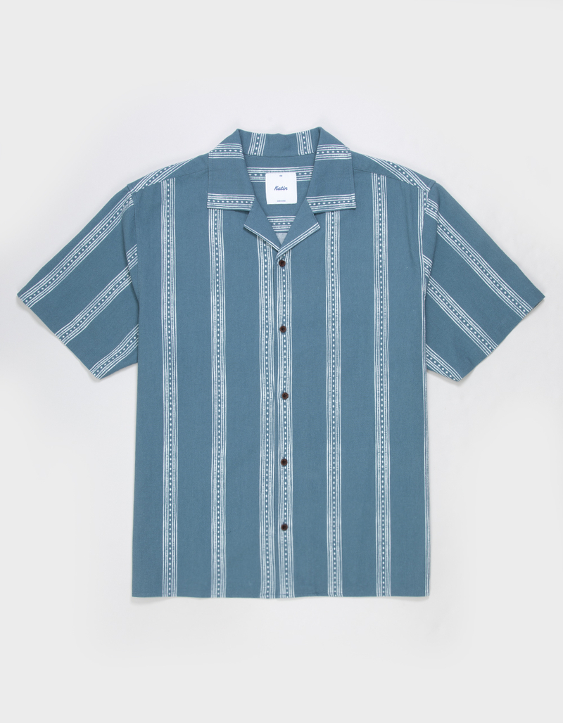 KATIN Cedar Stripe Mens Button Up Shirt image number 0