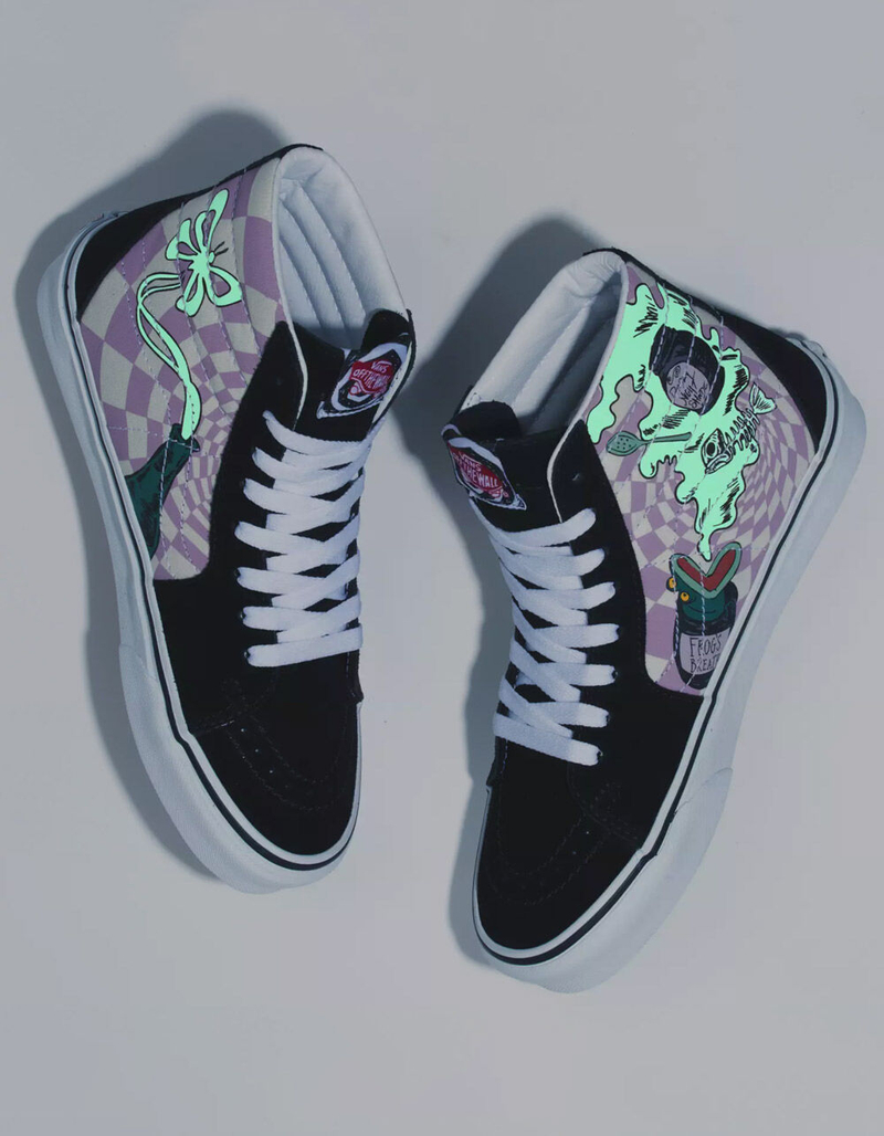 VANS x The Nightmare Before Christmas Sk8-Hi Sally's Potion Womens Shoes image number 1