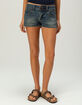 RSQ Womens Low Rise Micro Shorts image number 4