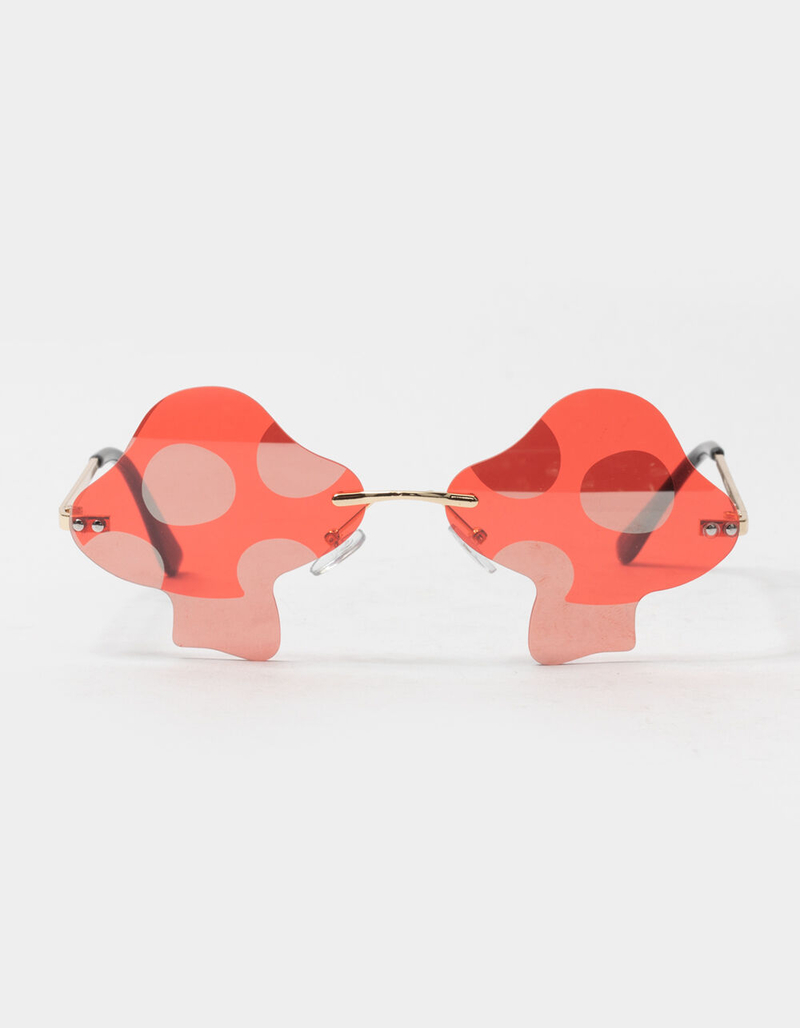 BLUE CROWN Mushroom Novelty Sunglasses image number 1