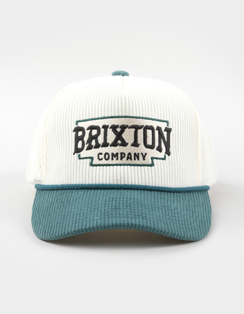 BRIXTON Pierson Corduroy NetPlus® Snapback Hat Alternative Image