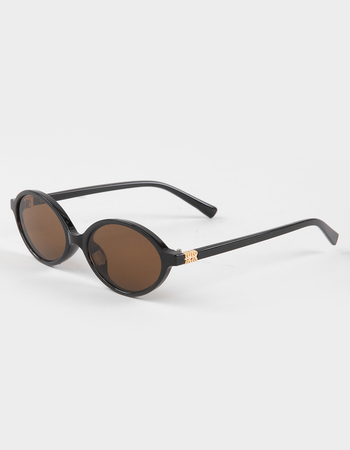 RSQ Small Oval Land Sunglasses Primary Image