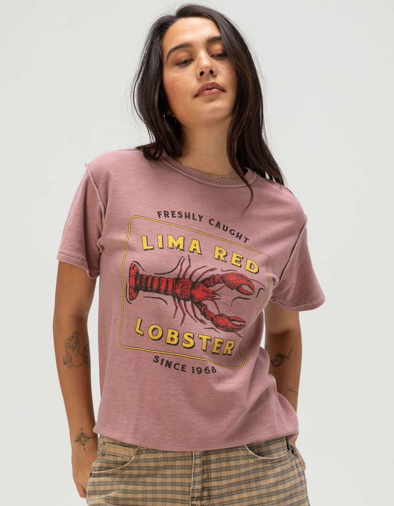 BDG Urban Outfitters Lobster Womens Relaxed Baby Tee image number 0