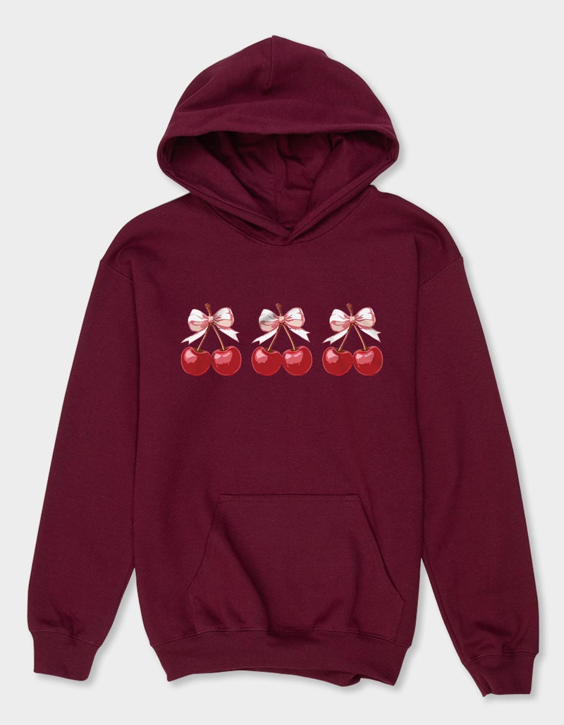 CHERRIES Trio Unisex Kids Hoodie image number 0