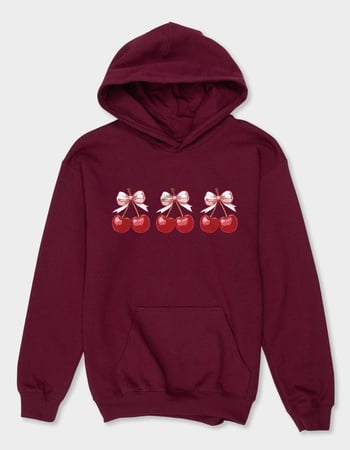 CHERRIES Trio Unisex Kids Hoodie Primary Image