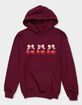 CHERRIES Trio Unisex Kids Hoodie image number 1