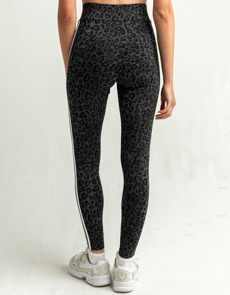 ADIDAS 3-Stripes Leopard Womens Leggings image number 3