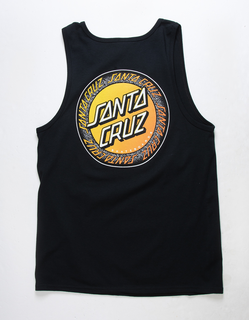 SANTA CRUZ Loud Ringed Dot Mens Tank Top image number 0