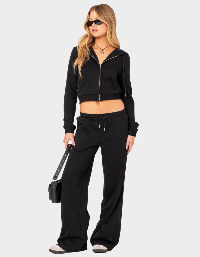 EDIKTED Annalise Straight Leg Sweatpants image number 1