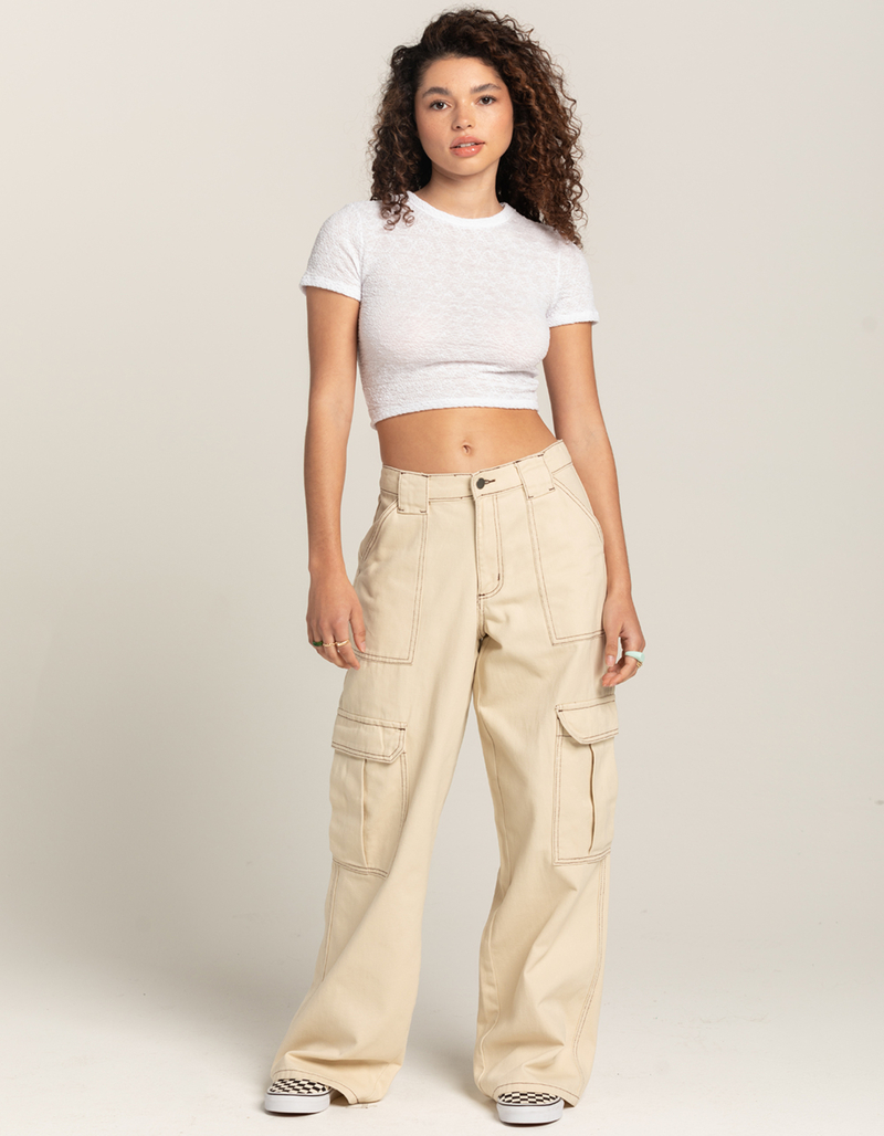 RSQ Womens Baggy Cargo Pants image number 0