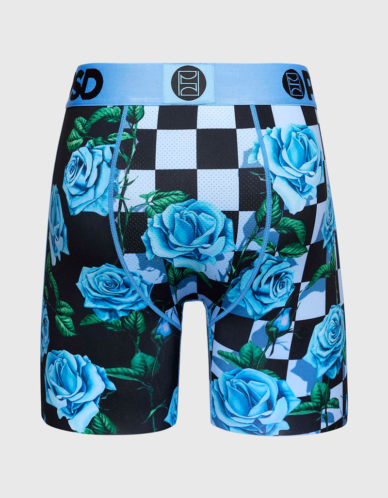 PSD Rose Checks Mens Boxer Briefs image number 3