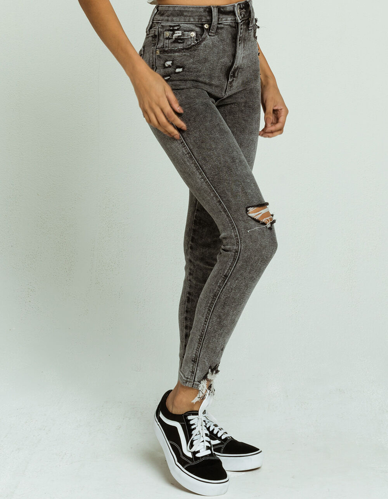 DAZE Money Maker Womens High Rise Skinny Jeans image number 2