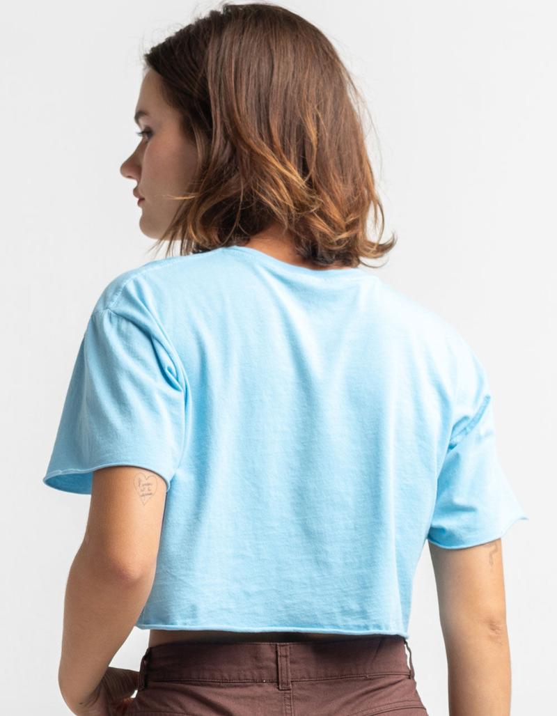 THE ORIGINAL RETRO BRAND UCLA Womens Crop Tee image number 2