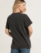 WEDNESDAY We Wear Black Womens Tee image number 3