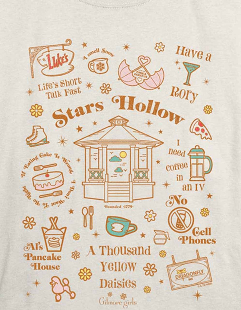 GILMORE GIRLS Stars Hollow Jumble Unisex Tee image number 1