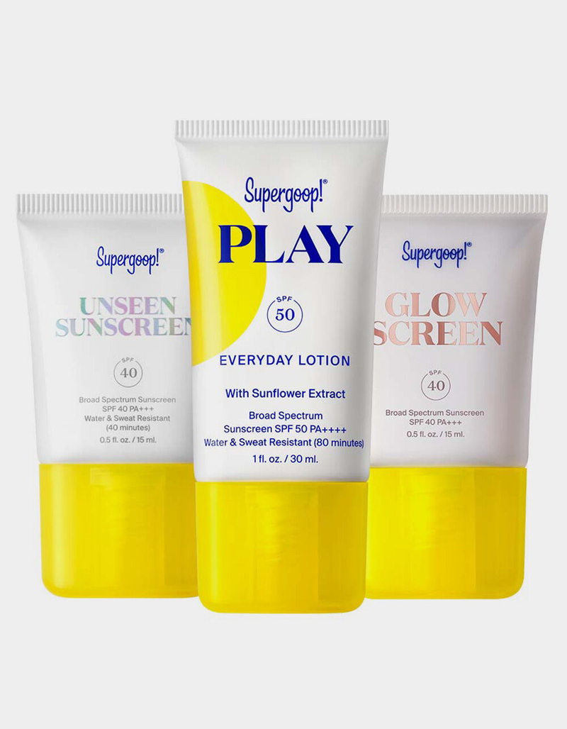 SUPERGOOP! SPF Bestsellers Starter Kit image number 0