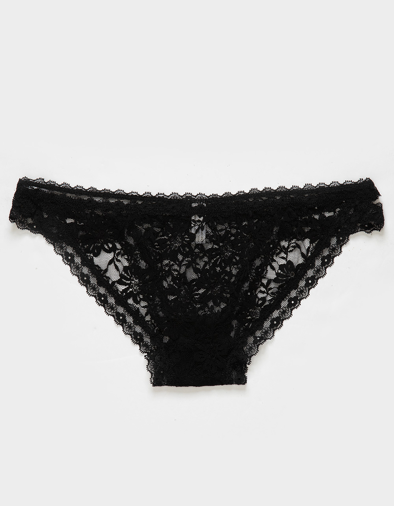 LOVE LIBBY Double Strap Lace Bikini Panties image number 1