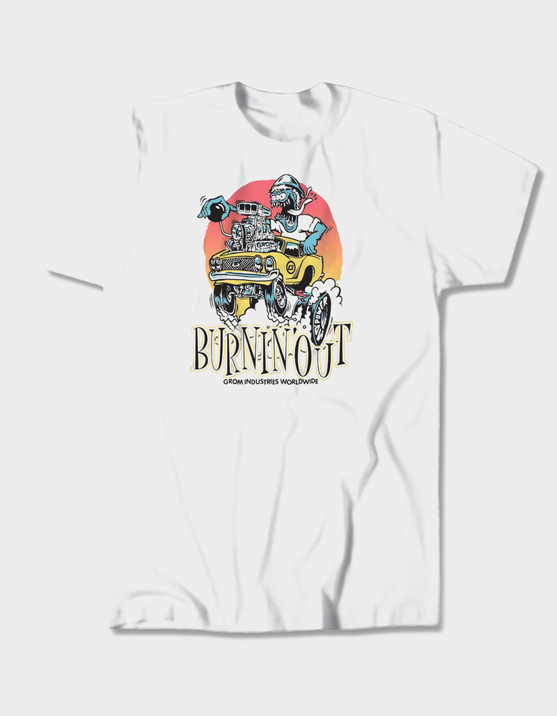 GROM Burn Out Boys Tee image number 0