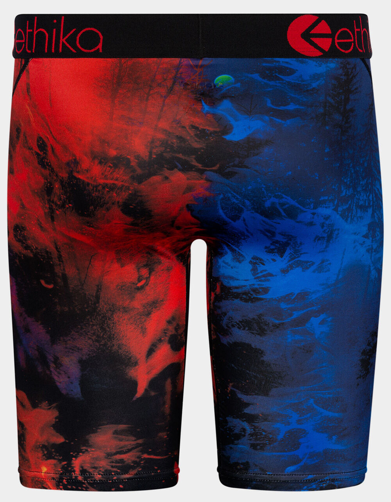 ETHIKA Spirit Wolf Mens Boxer Briefs image number 2