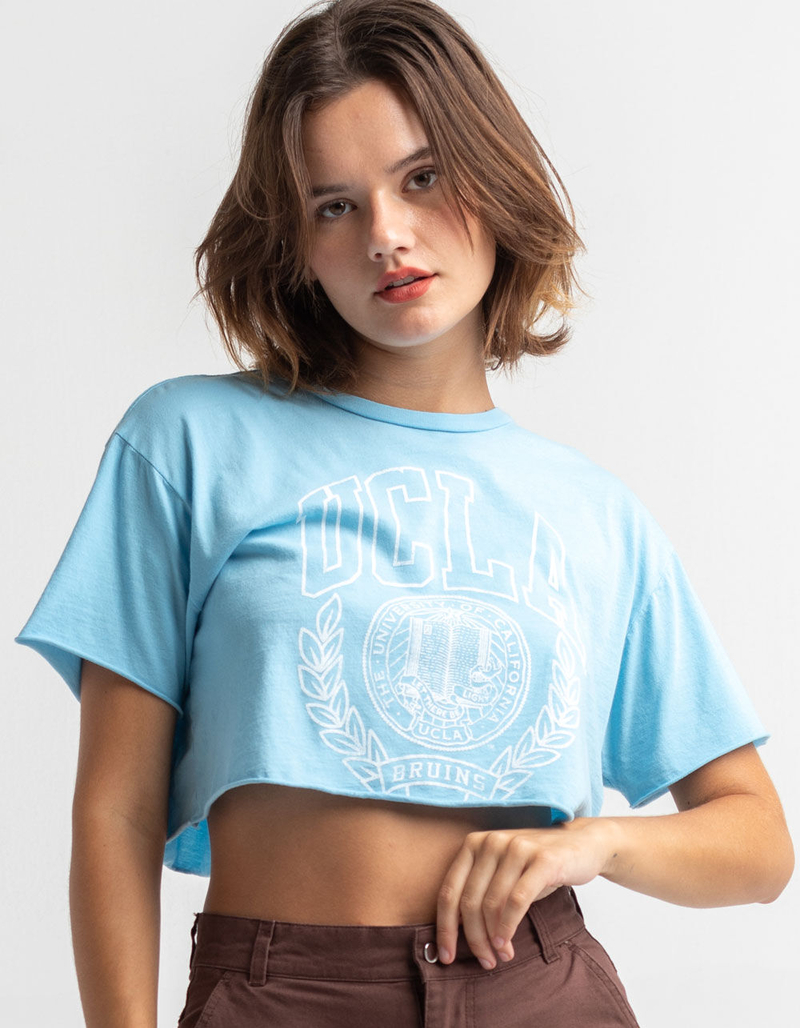 THE ORIGINAL RETRO BRAND UCLA Womens Crop Tee image number 0