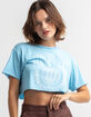 THE ORIGINAL RETRO BRAND UCLA Womens Crop Tee image number 1