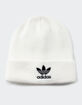ADIDAS Trefoil White Beanie image number 1